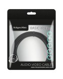 Kabel 1RCA-1RCA 0.5m Kruger&Matz Basic