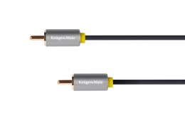 Kabel 1RCA-1RCA 1m Kruger&Matz Basic