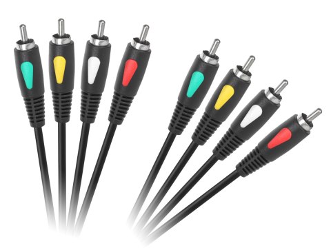 Kabel 4RCA-4RCA 1.0m Cabletech Eco-Line