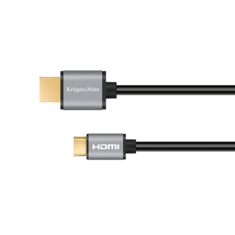 Kabel HDMI - mini HDMI 1.8m Kruger&Matz Basic