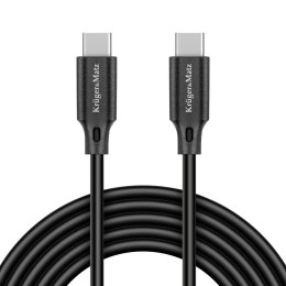 Kabel USB typu C - USB typu C 100 W 2,5 m Kruger&Matz Basic