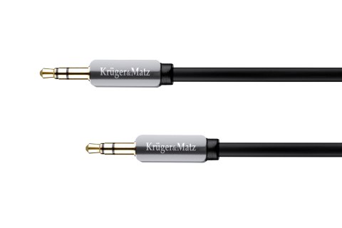 Kabel wtyk prosty - wtyk prosty jack 3.5 stereo 3.0m Kruger&Matz