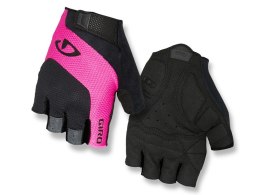 Rękawiczki damskie GIRO TESSA GEL krótki palec black pink roz. M (obwód dłoni 170-189 mm / dł. dłoni 170-184 mm)