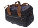 Torba na bagażnik BASIL MILES TARPAULIN TRUNKBAG 7L, Universal Bridge System, 100% wodoodporna black slate (NEW)