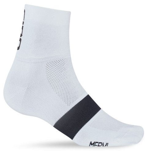 Skarpety GIRO CLASSIC RACER white black roz. L (43-45) (DWZ)