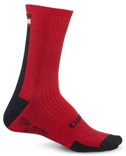 Skarpety GIRO HRC + MERINO WOOL dark red black grey roz. XL (46-48) (NEW)