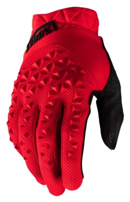 Rękawiczki 100% GEOMATIC Glove red roz. M (długość dłoni 187-193 mm) (WYPRZEDAŻ -50%)