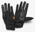 Rękawiczki 100% COGNITO Glove fluo orange black roz. L (długość dłoni 193-200 mm) (WYPRZEDAŻ -50%)