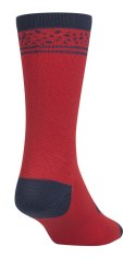 Skarpety GIRO COMP HIGH RISE dark red lines roz. M (40-42) (DWZ)