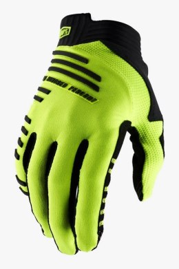 Rękawiczki 100% R-CORE Glove fluo yellow roz. XL (długość dłoni 200-209 mm) (WYPRZEDAŻ -50%)