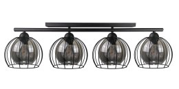 Lampa sufitowa 4xE27 STIGMA BLACK