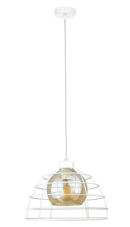 Lampa wisząca 1xE27 IDAGO NEW WHITE