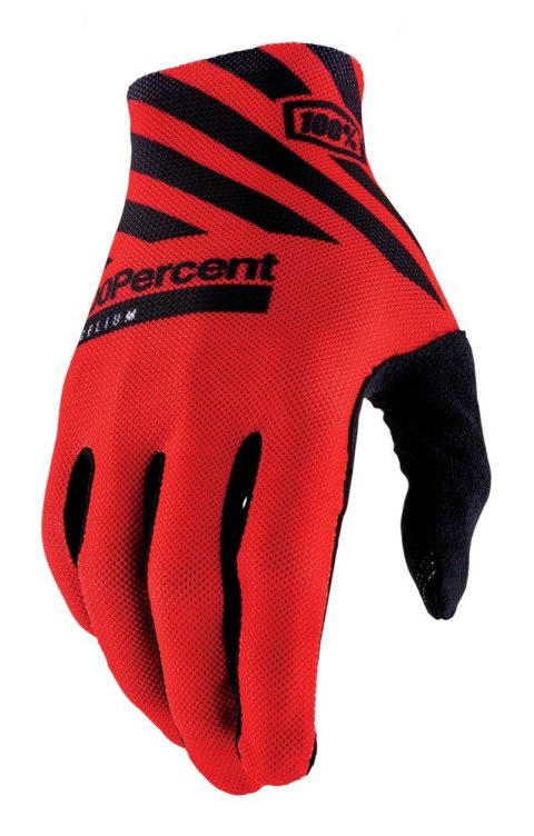 Rękawiczki 100% CELIUM Gloves Racer Red - XL (długość dłoni 200-209 mm) (WYPRZEDAŻ -50%)