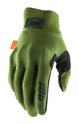 Rękawiczki 100% COGNITO Gloves Army Green - L (długość dłoni 193-200 mm) (WYPRZEDAŻ -50%)