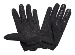 Rękawiczki 100% GEOMATIC Gloves Black/Charcoal - XXL (długość dłoni 209-216 mm) (WYPRZEDAŻ -50%)