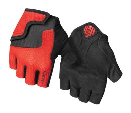 Rękawiczki juniorskie GIRO BRAVO JR krótki palec bright red roz. M (obwód dłoni 152-162 mm / dł. dłoni 160-165 mm) (NEW)