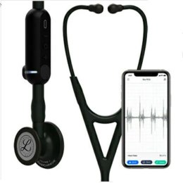 Stetoskop 3M™ Littmann® CARDIOLOGY IV CORE Digital Stetoskop elektroniczny (EU) cyfrowy, czarny - 8490