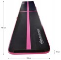 AirTrack Dmuchana Mata Gimnastyczna MASTER 400 x 100 x 10 cm Black-Pink