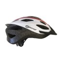 Kask Rowerowy MASTER Force M Czerwono-Biały