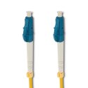 Qoltec Patchcord światłowodowy LC/UPC - LC/UPC | Singlemode | 9/125 | G652D | Simplex | 1m