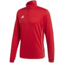 Bluza męska adidas Core 18 Training Top czerwona CV3999