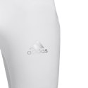 Podspodenki męskie adidas Alphaskin Sport Short Tight białe CW9457