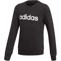 Bluza dla dzieci adidas YG Essentials Linear Sweat czarna EH6157