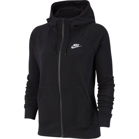 Bluza damska Nike Essentials Hoodie FZ FLC czarna BV4122 010