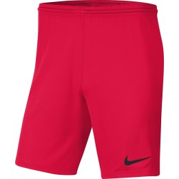 Spodenki dla dzieci Nike Dry Park III NB K jasnoczerwone BV6865 635