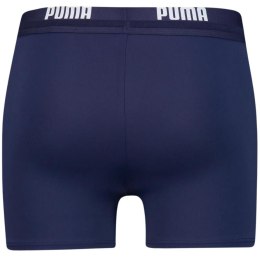 Spodenki kąpielowe męskie Puma Swim Men Logo Swim Trunk granatowe 907657 01