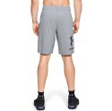 Spodenki męskie Under Armour Sportstyle Cotton Logo szare 1329300 035