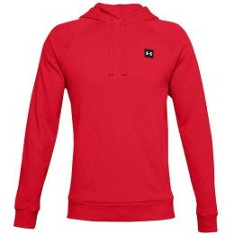 Bluza męska Under Armour Rival Fleece Hoodie czerwona 1357092 600