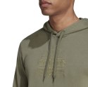 Bluza męska adidas Brilliant Basics Hooded zielona GD3846