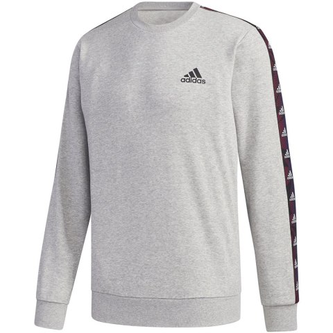 Bluza męska adidas Essentials Tape Sweatshirt szara GD5447