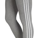 Legginsy damskie adidas Essentials 3 Stripes Tight jasnoszare FQ4123