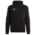 Bluza męska adidas Tiro 21 Sweat Hoody czarna GM7341