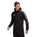 Bluza męska adidas Tiro 21 Sweat Hoody czarna GM7341