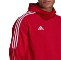 Bluza męska adidas Tiro 21 Sweat Hoody czerwona GM7353