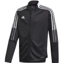 Bluza dla dzieci adidas Tiro 21 Track Jacket Youth czarna GM7314