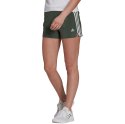 Spodenki damskie adidas Essentials Slim Shorts khaki GM5525