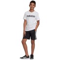 Spodenki dla dzieci adidas Essentials 3 Stripes Knit Short czarne DV1796