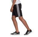 Spodenki dla dzieci adidas Essentials 3 Stripes Knit Short czarne DV1796