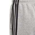 Spodenki dla dzieci adidas Essentials 3 Stripes Knit Short szare DV1797