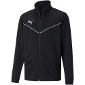 Bluza dla dzieci Puma teamRISE Training Poly Jacket Jr czarna 657393 03