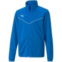 Bluza dla dzieci Puma teamRISE Training Poly Jacket Jr niebieska 657393 02