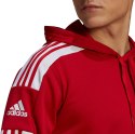 Bluza męska adidas Squadra 21 Hoodie czerwona GP6435