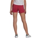 Spodenki damskie adidas Essentials Slim Short bordowe GM5530