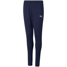 Spodnie dla dzieci Puma teamRISE Poly Training Pants Jr granatowe 657391 06