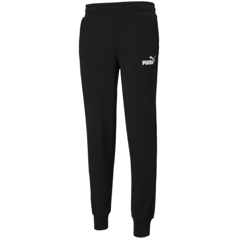 Spodnie męskie Puma ESS Logo Pants FL czarne 586714 01