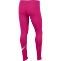 Legginsy dla dzieci Nike G NSW Favorites Swsh Legging różowe AR4076 615